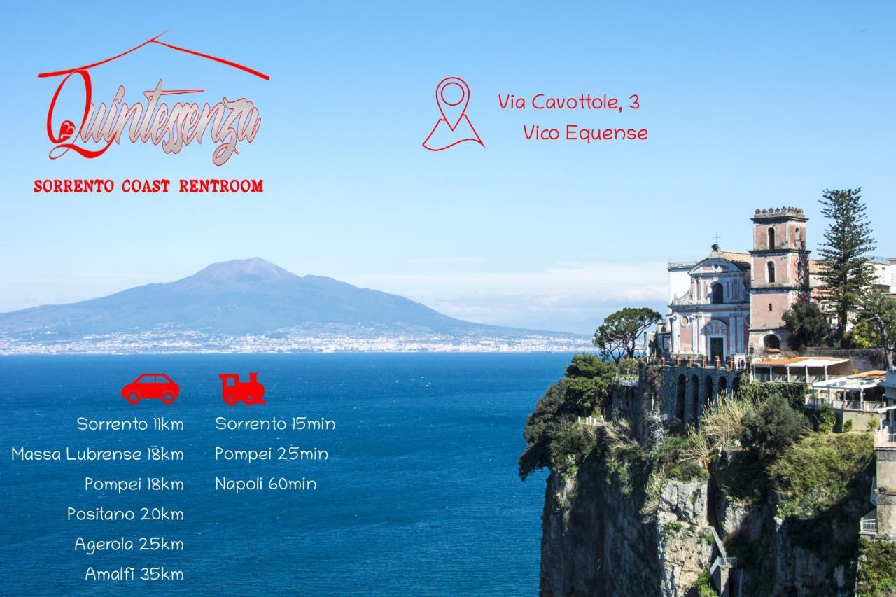 Quintessenza - Sorrento Coast Rentroom Vico Equense Buitenkant foto